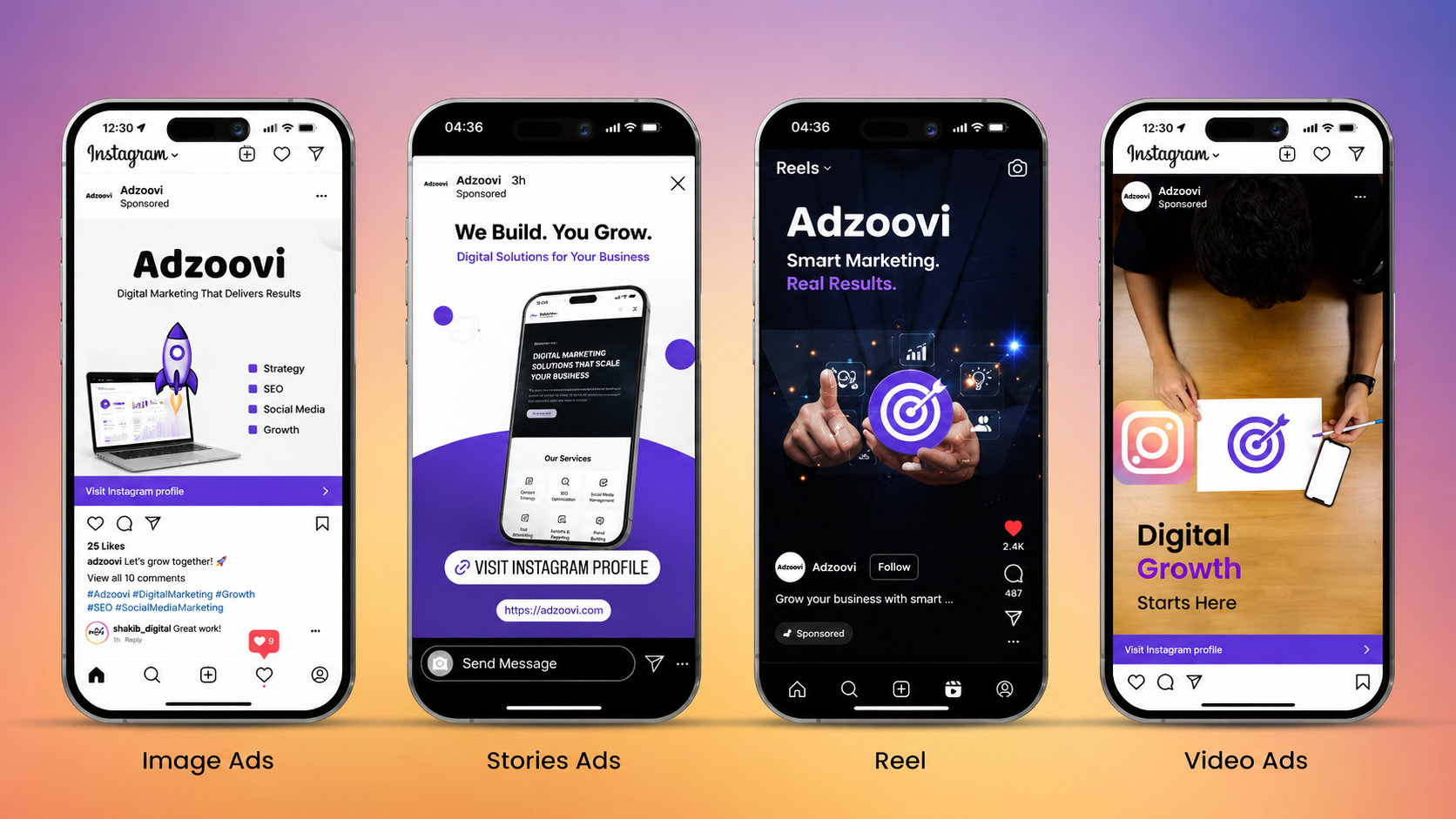 Adzoovi Instagram Ads Campaign Example